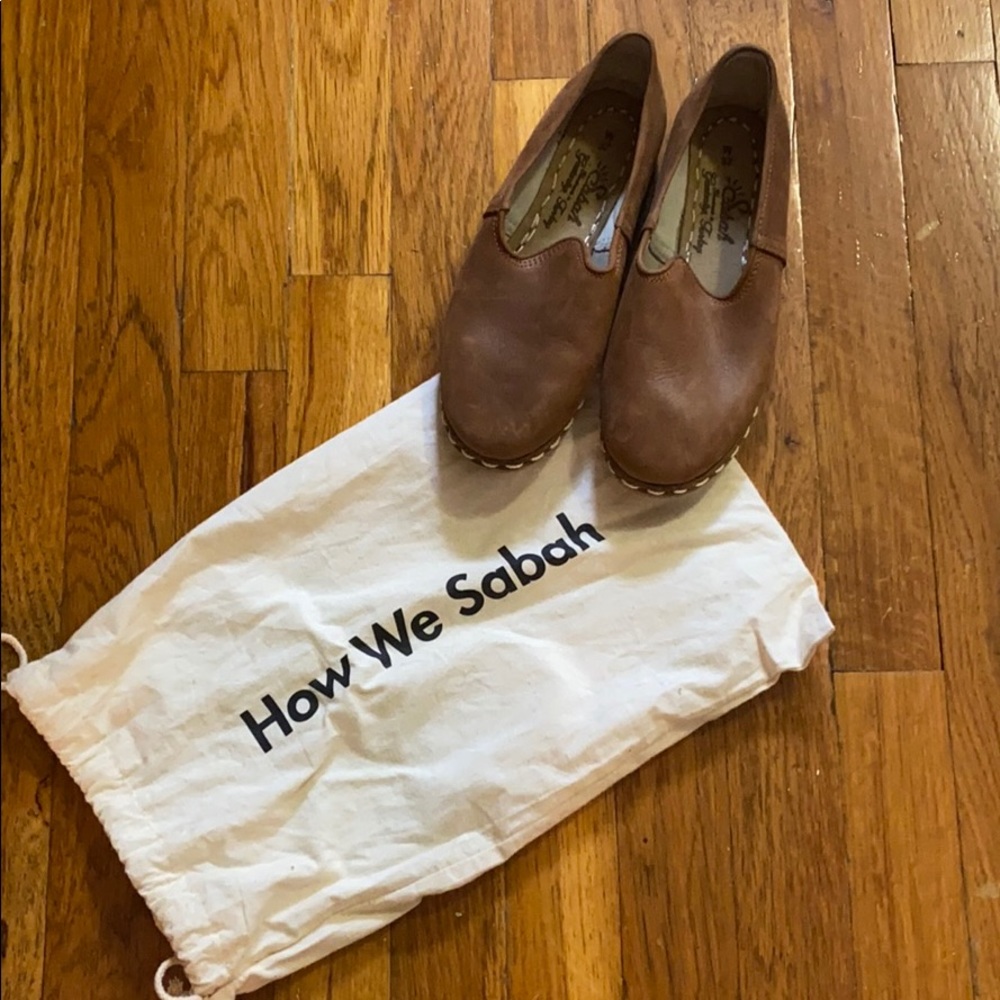 Sabah tan women’s shoes